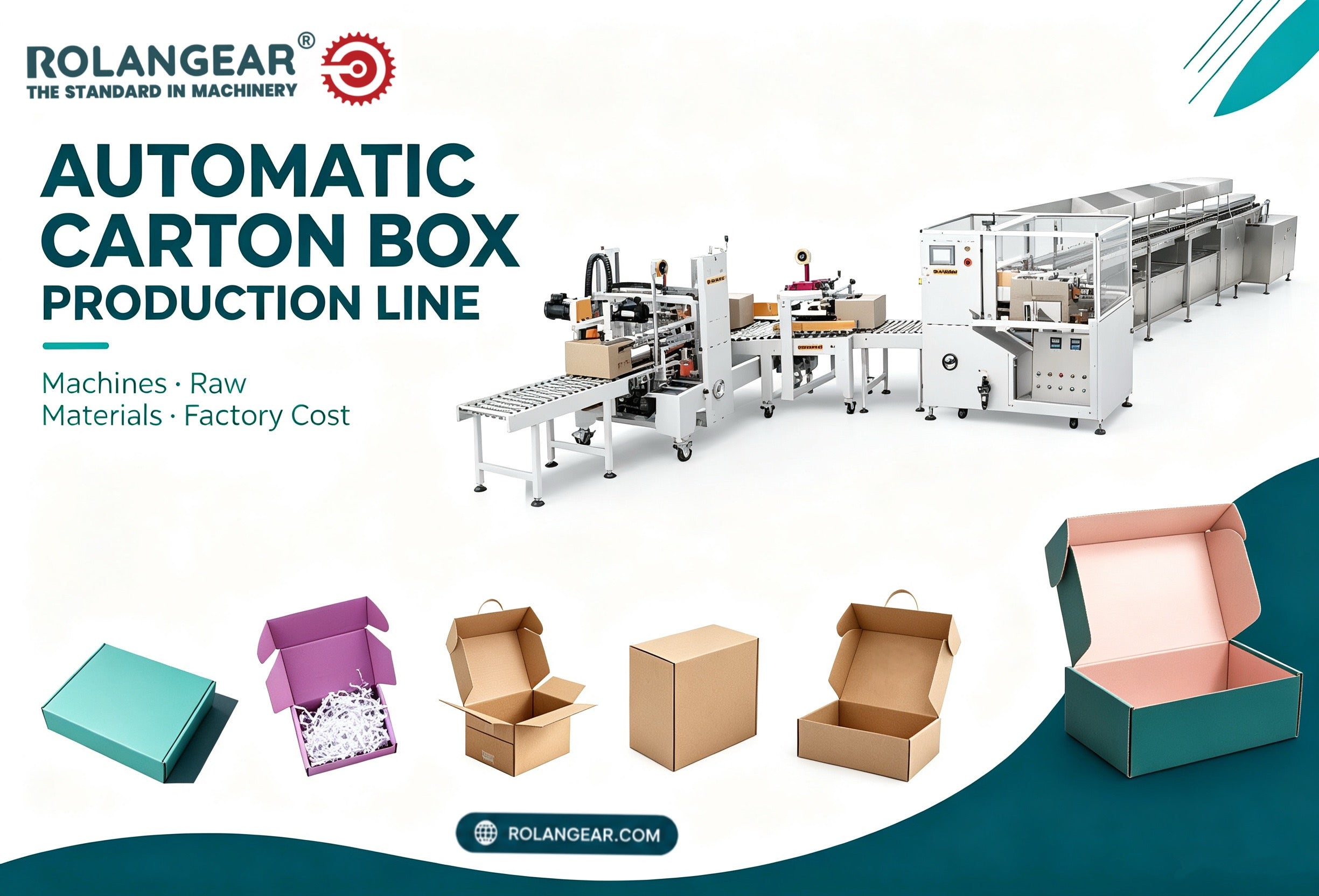 Automatic Carton Box Production Line