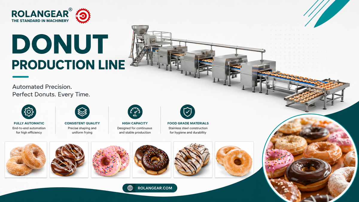 Donut Production Line: Process, Equipment, Cost, Capacity & Factory Setup