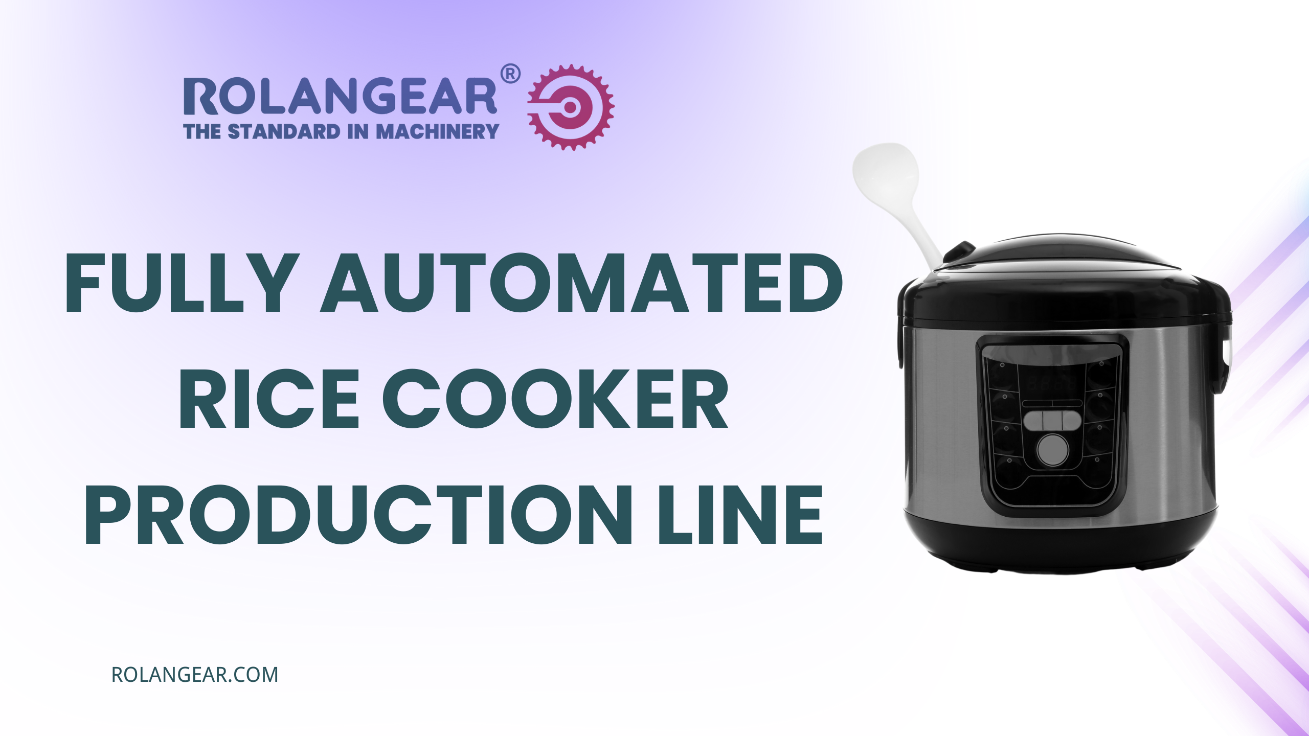 Fully Automated Rice Cooker Production Line