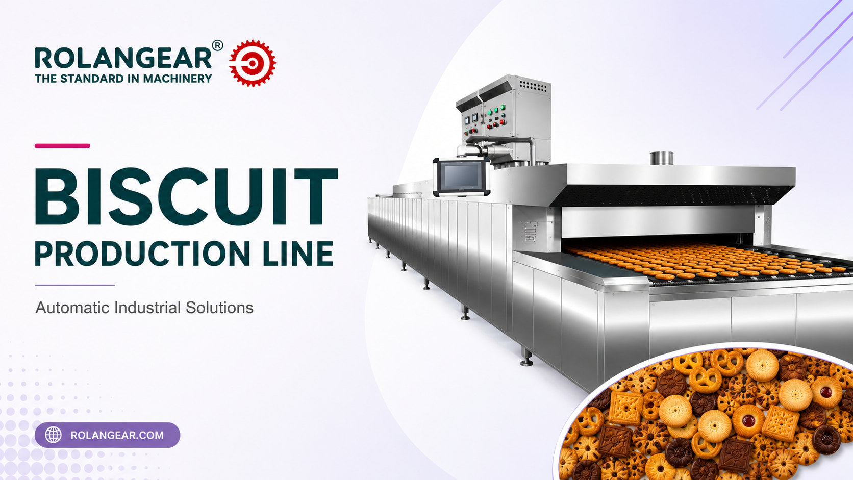 biscuit production line rolangear