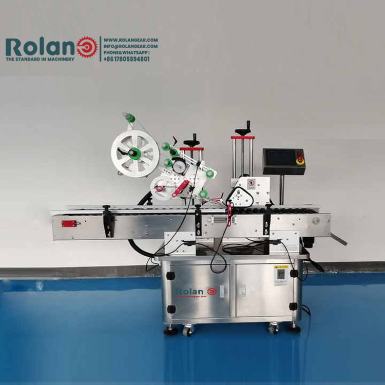 fully automatic desktop flat surface labeling machine Rolan ⚙