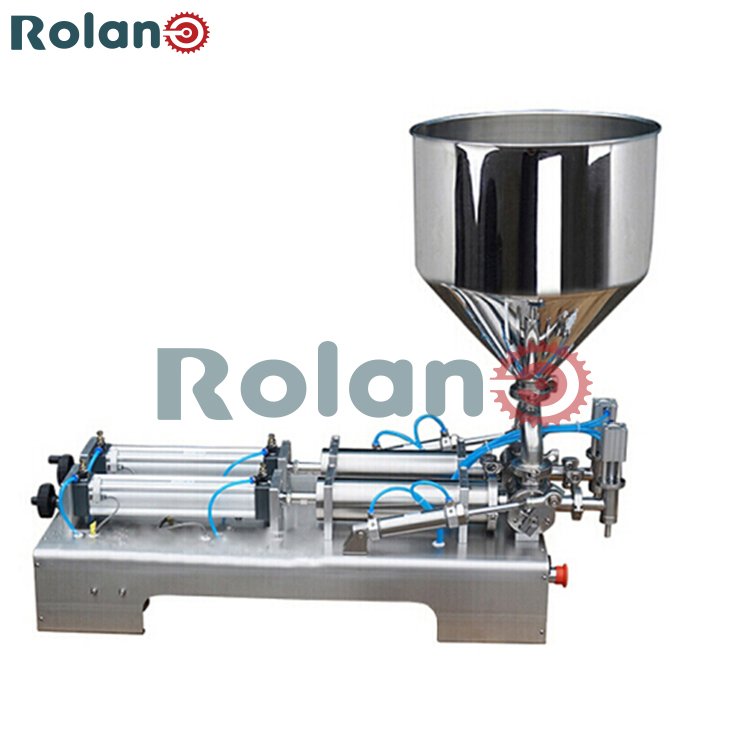 Máquina envasadora y llenadora de pistón pequeña semiautomática Rolan ⚙
