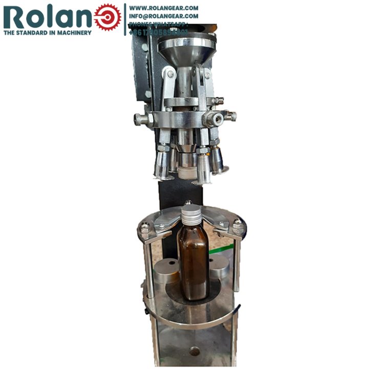 Semi-Auto Aluminum Electrical Capping Machine Rolan ⚙