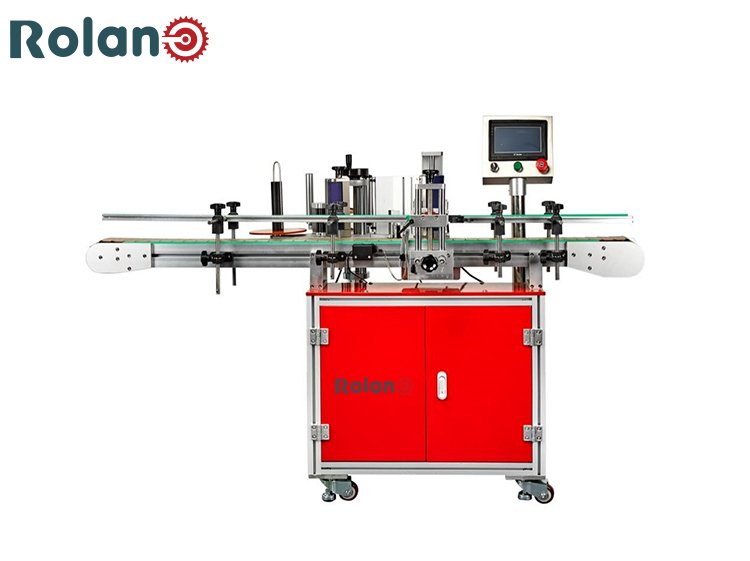 Standard full-automatic vertical positioning round bottle labeling machine Rolan ⚙