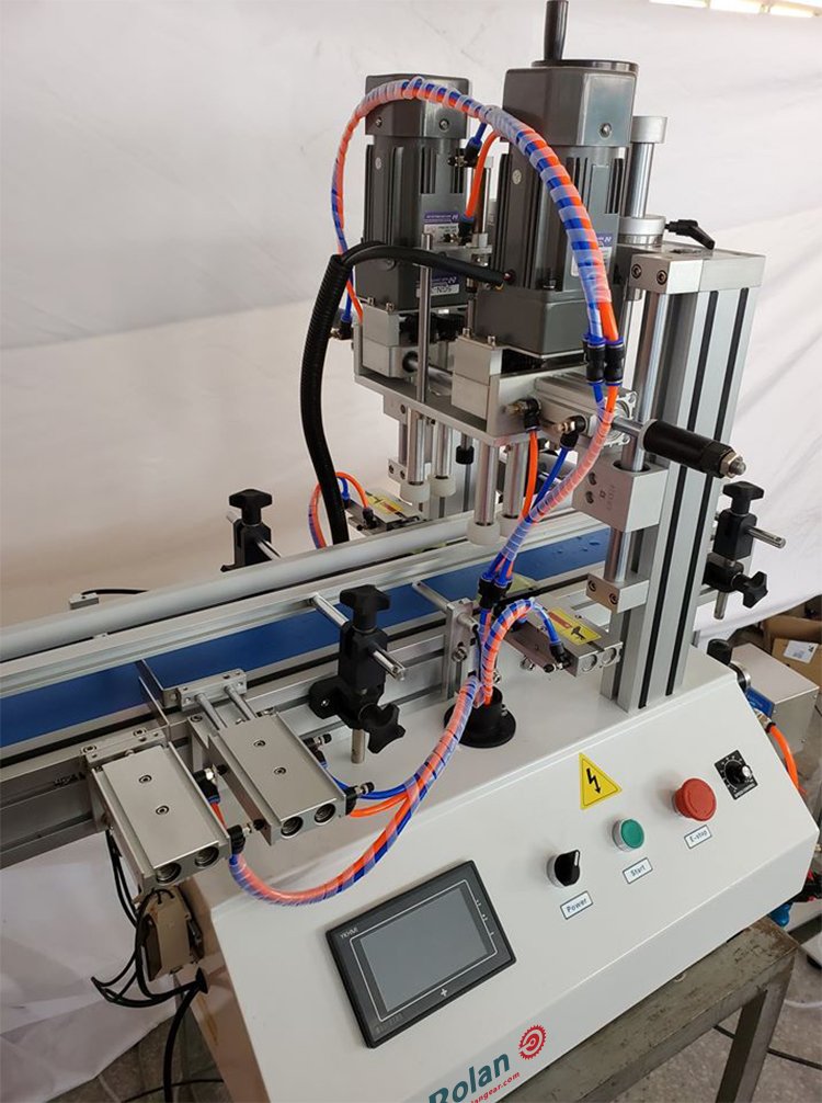 Stainless Steel Automatic Desktop Pneumatic Capping Machine Rolan ⚙