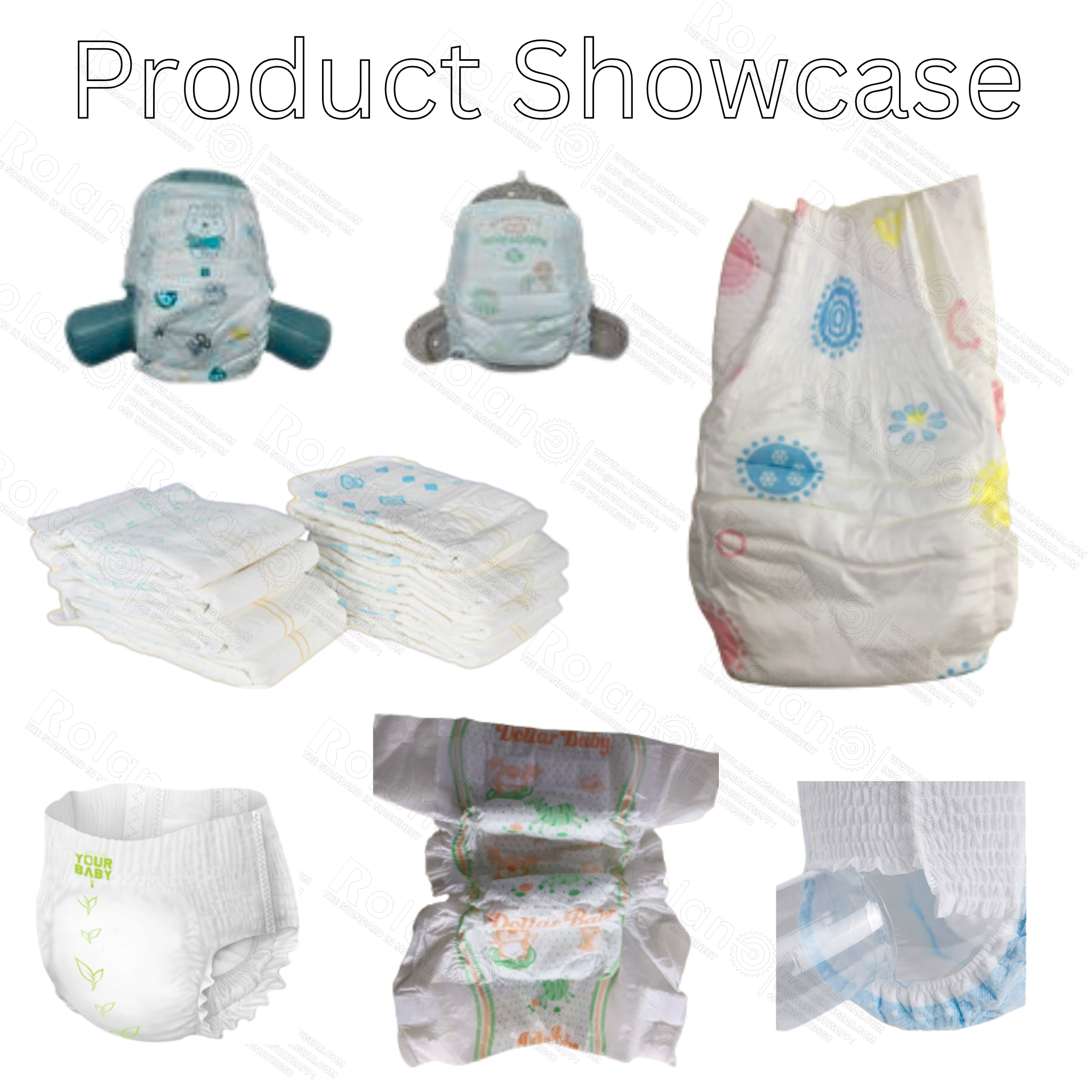 Full Servo Baby Pull Up Production Line