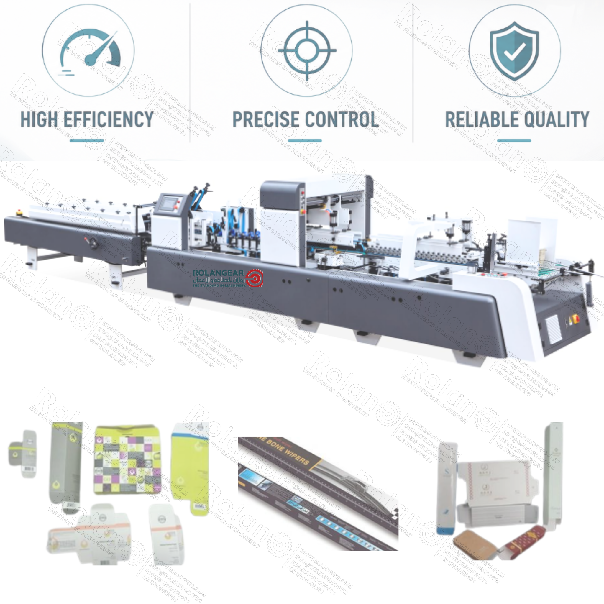 Automatic Pre-fold Folder Gluer machine