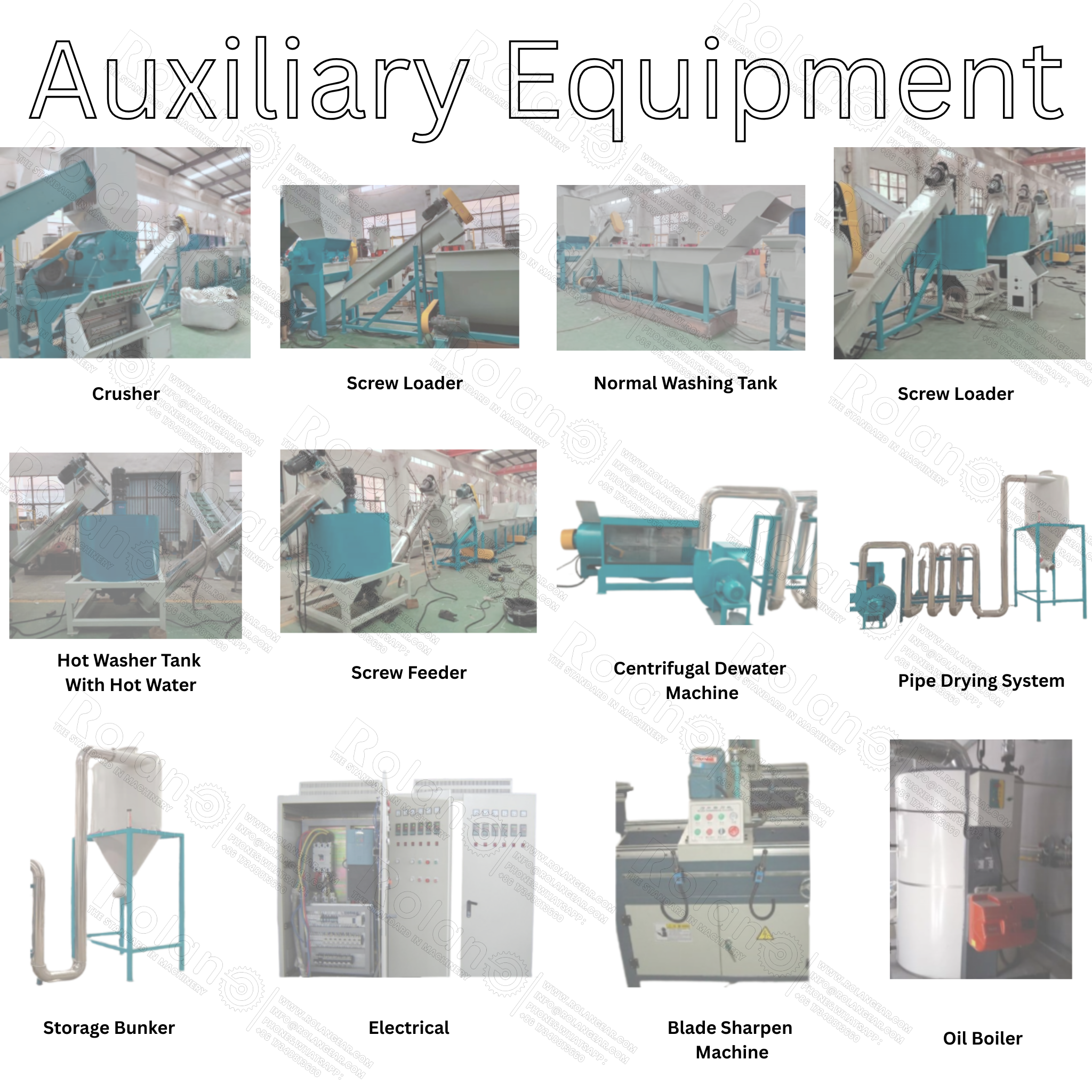 PET Bottle Washing Recycling Line