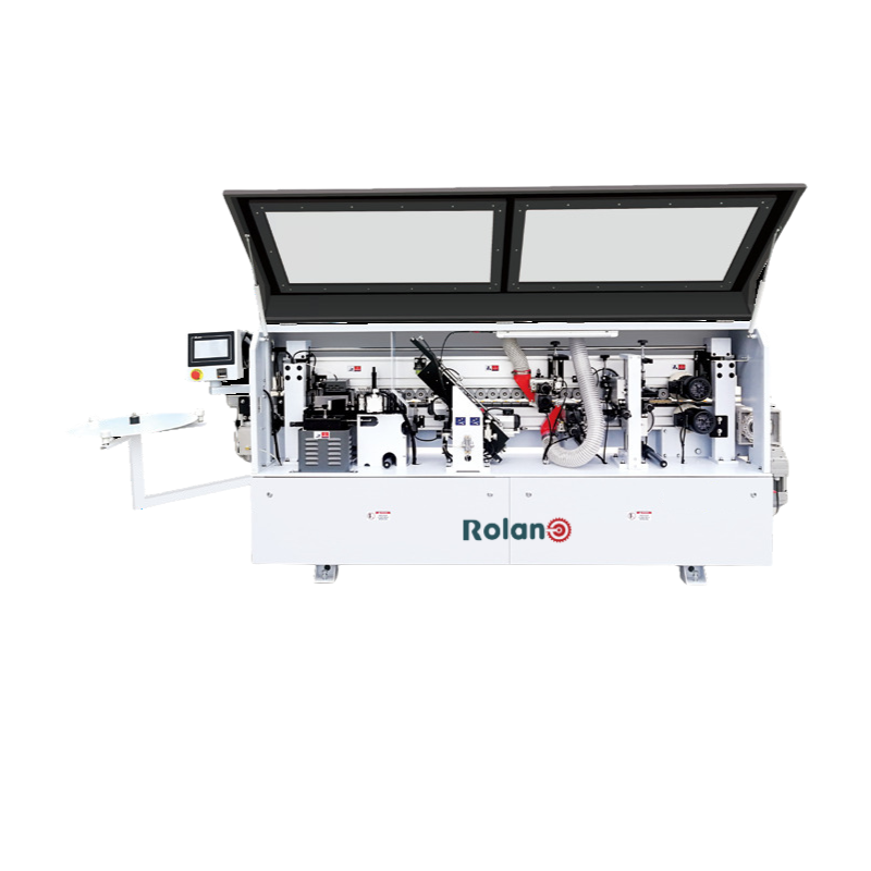Compact automatic edge banding machine