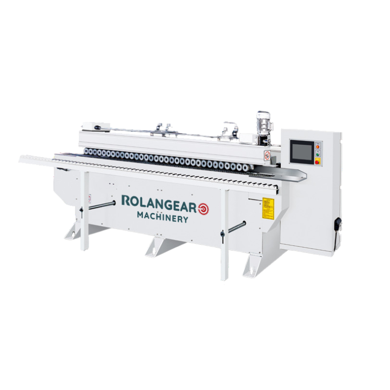 Edge sanding machine with button control