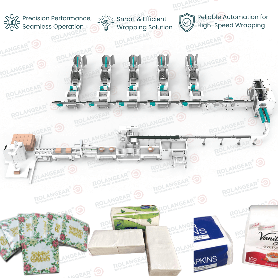 RGT-506F Fully Automatic Napkin Production Line
