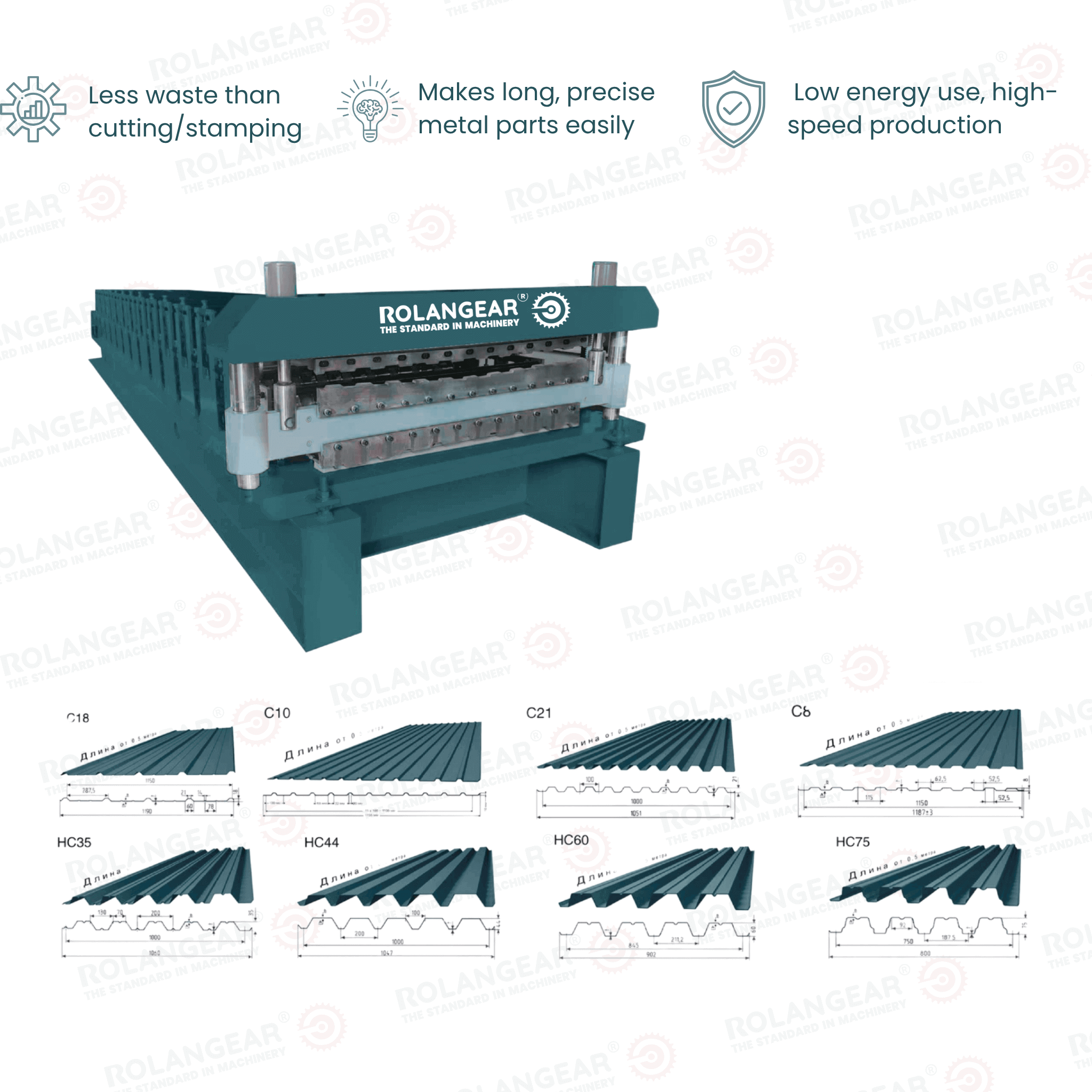 RGT-528F Russian Profile Forming Machine
