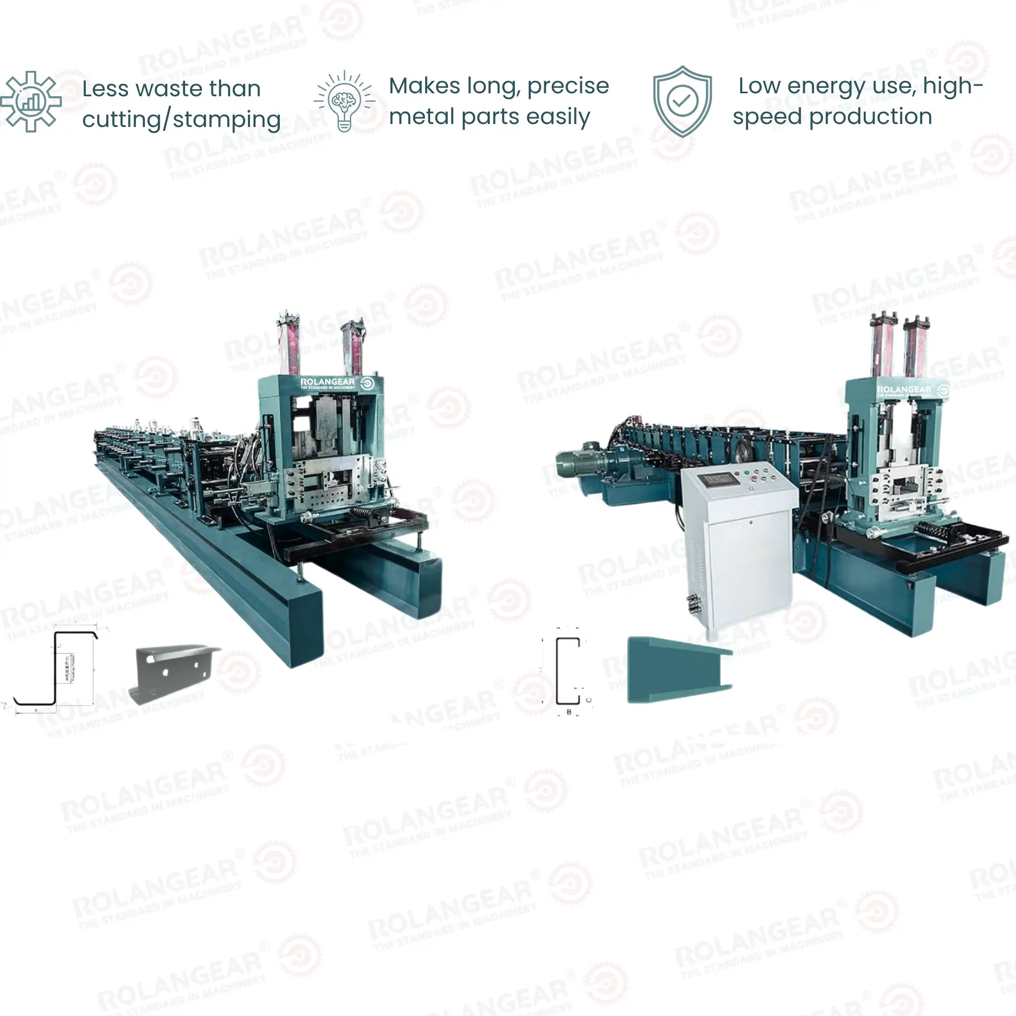 RGT-544F Z/C Purlin Roll Forming Machine