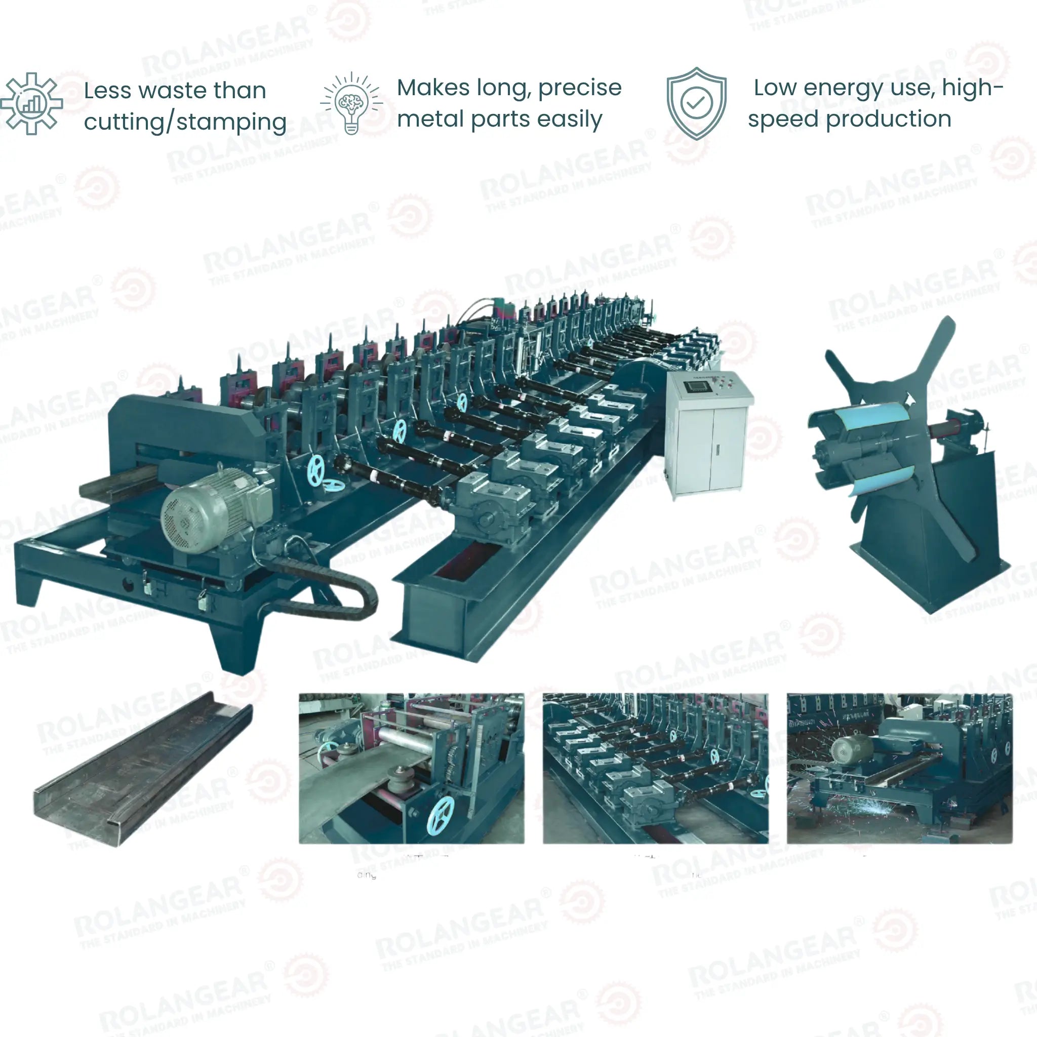RGT-546F Heavy Duty C/Z Purlin Complete Production Line