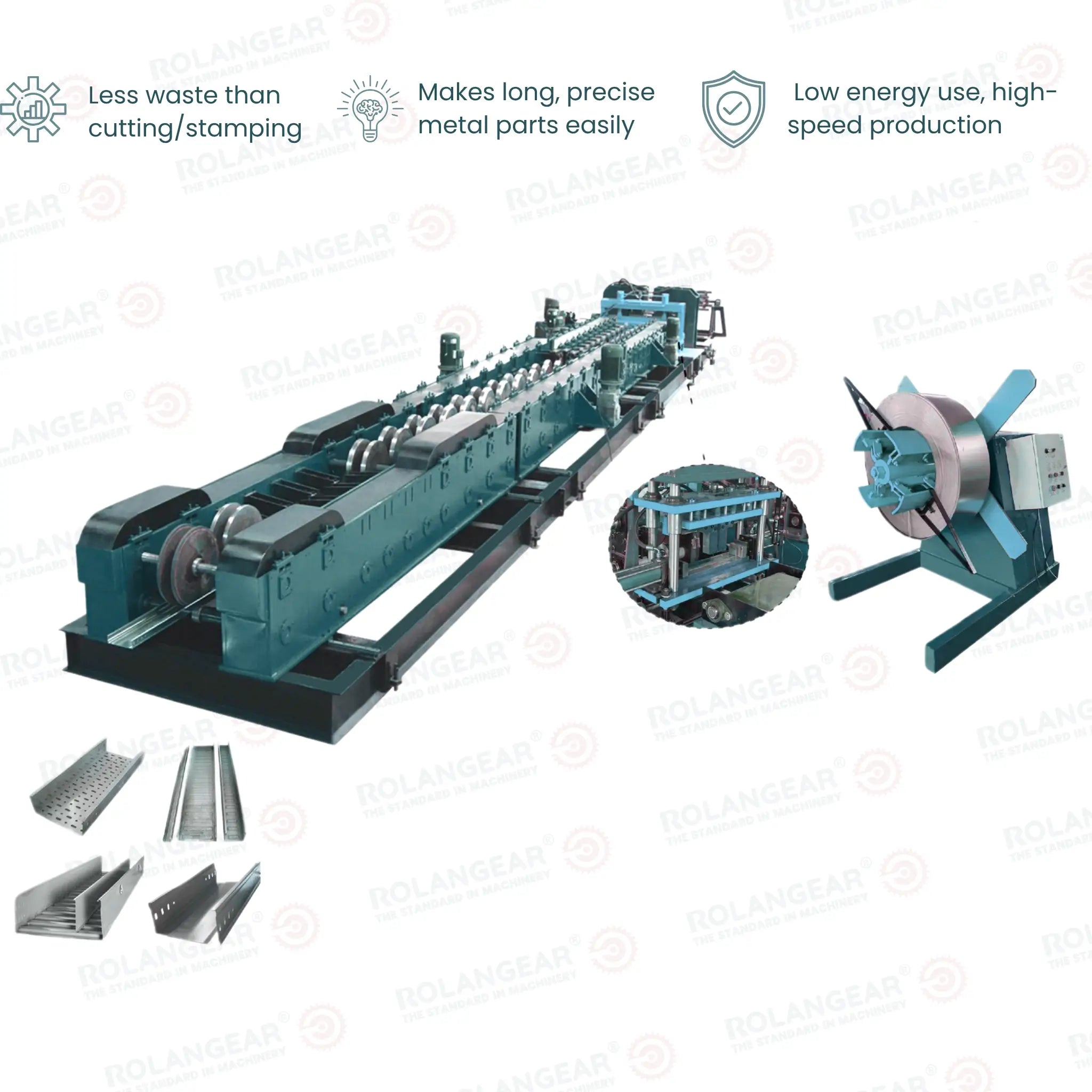 RGT-547F Complete Cable Tray Production Line