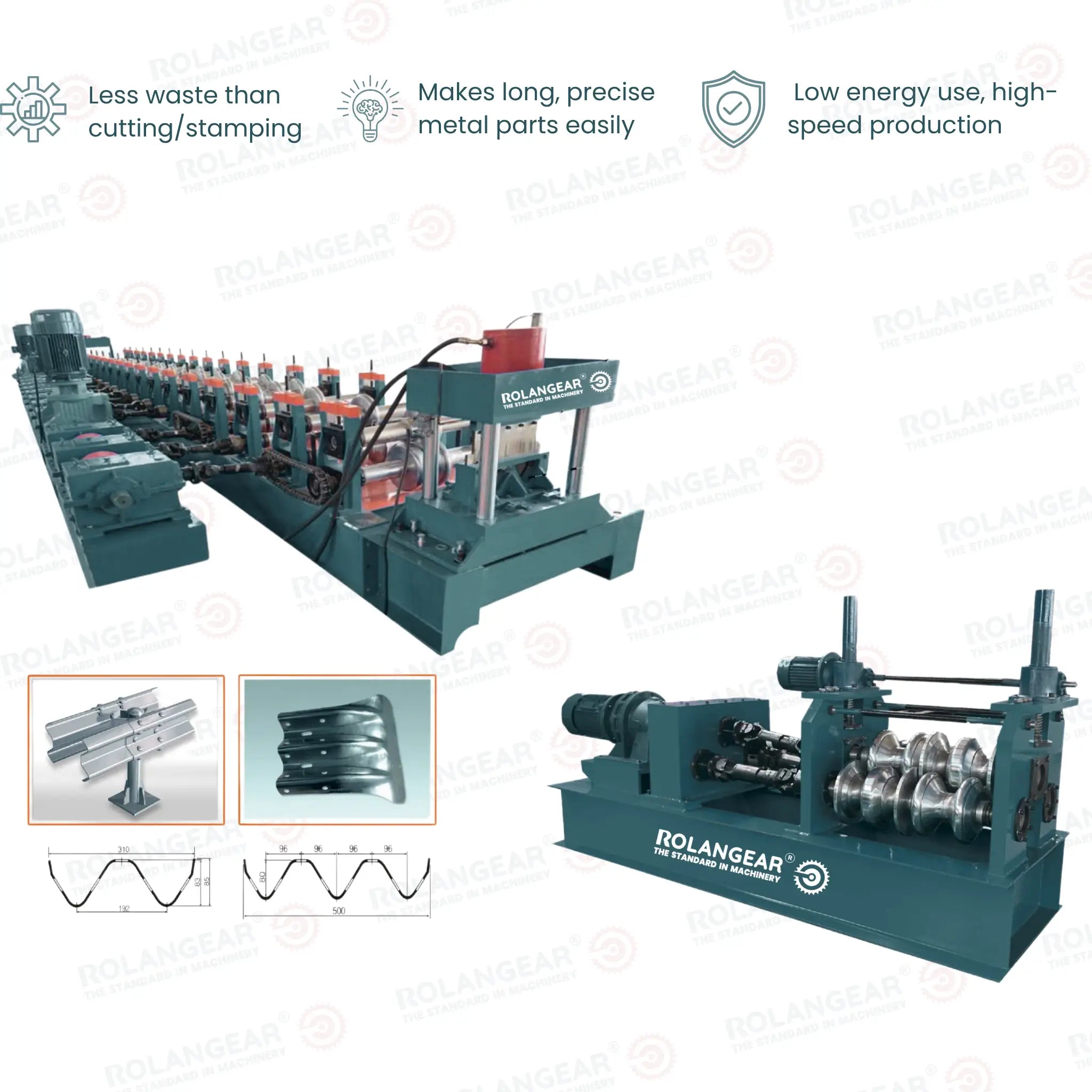RGT-548F Highway Guardrail Production Line