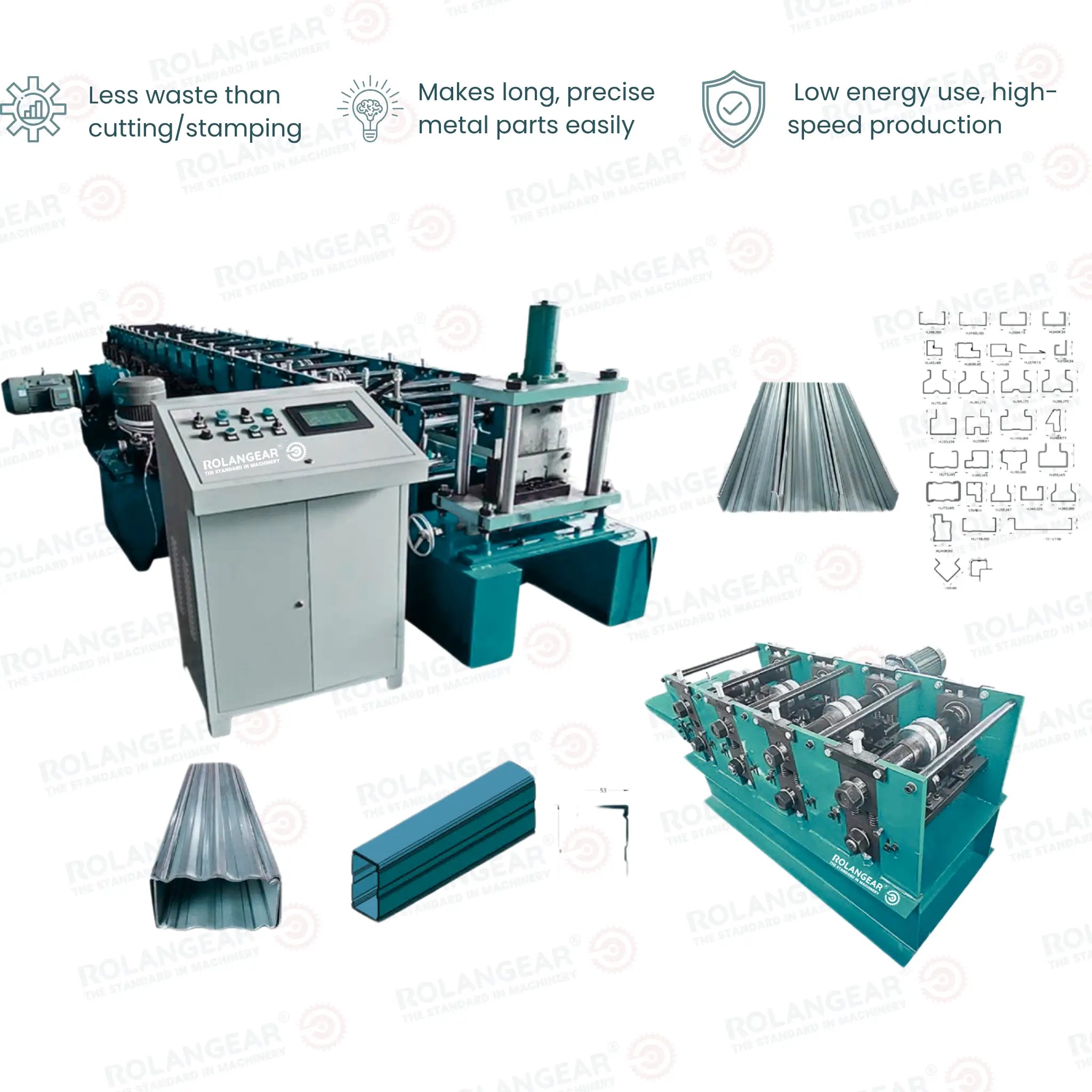 RGT-550F C-Beam Roll Forming Machine