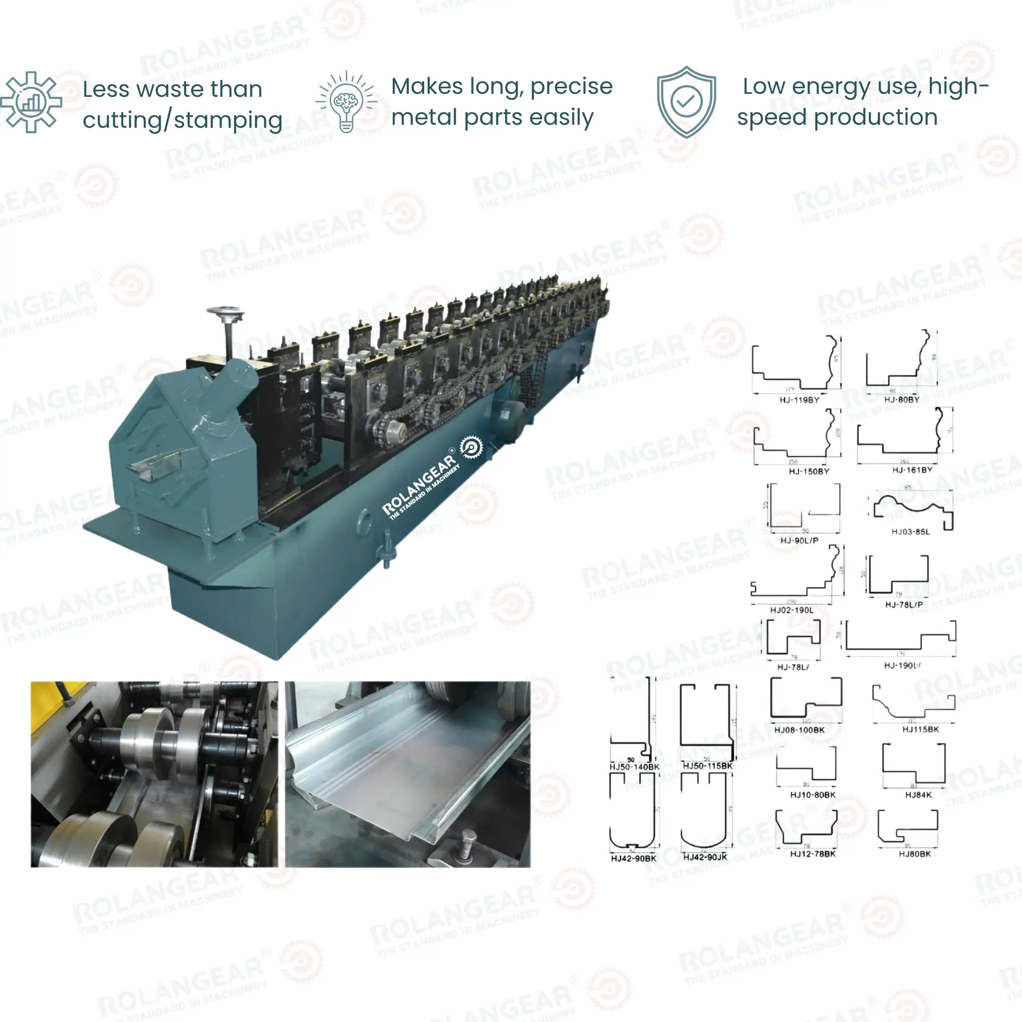 RGT-554F Door Frame Roll Forming Machine