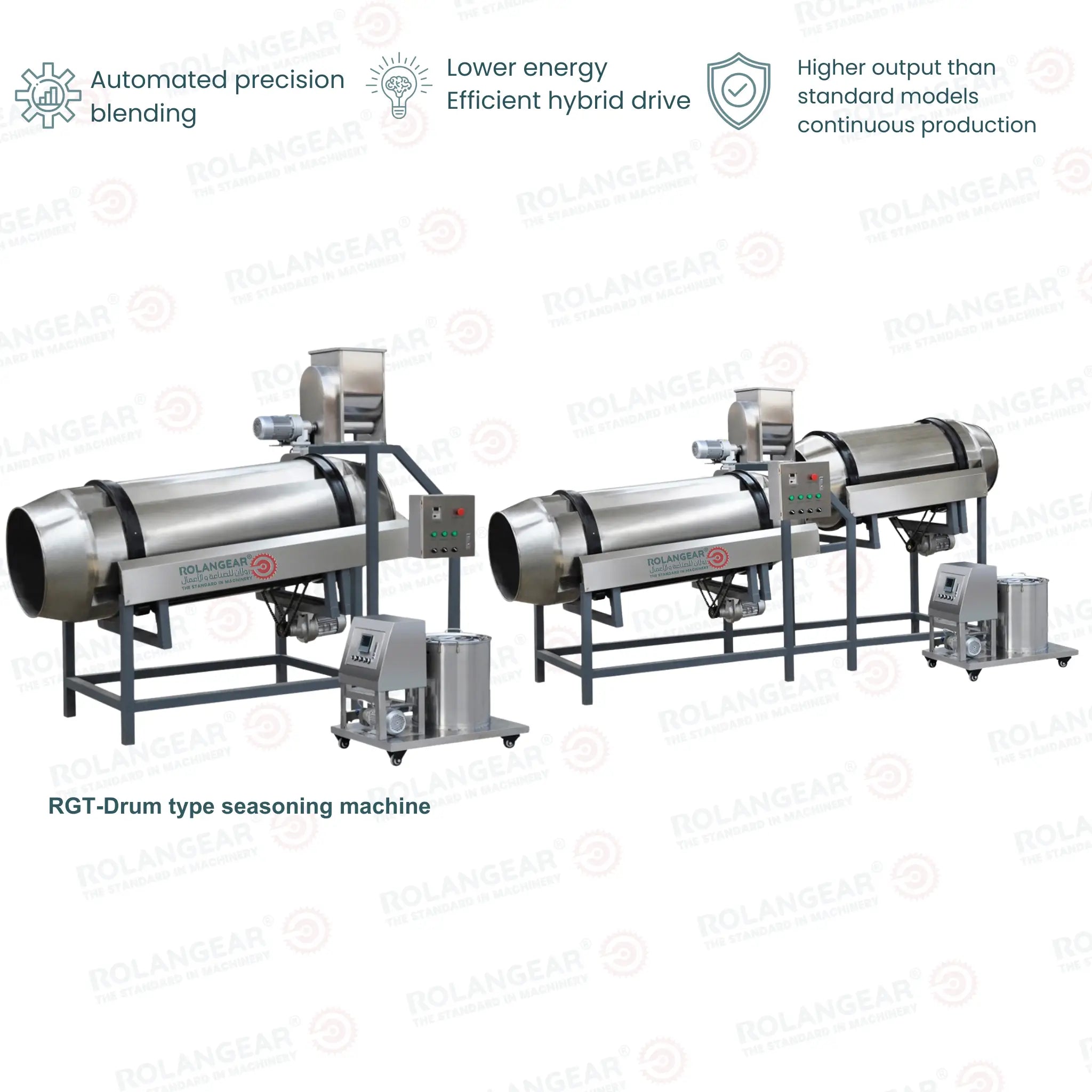 RGT-590F Commercial Drum Seasoning System