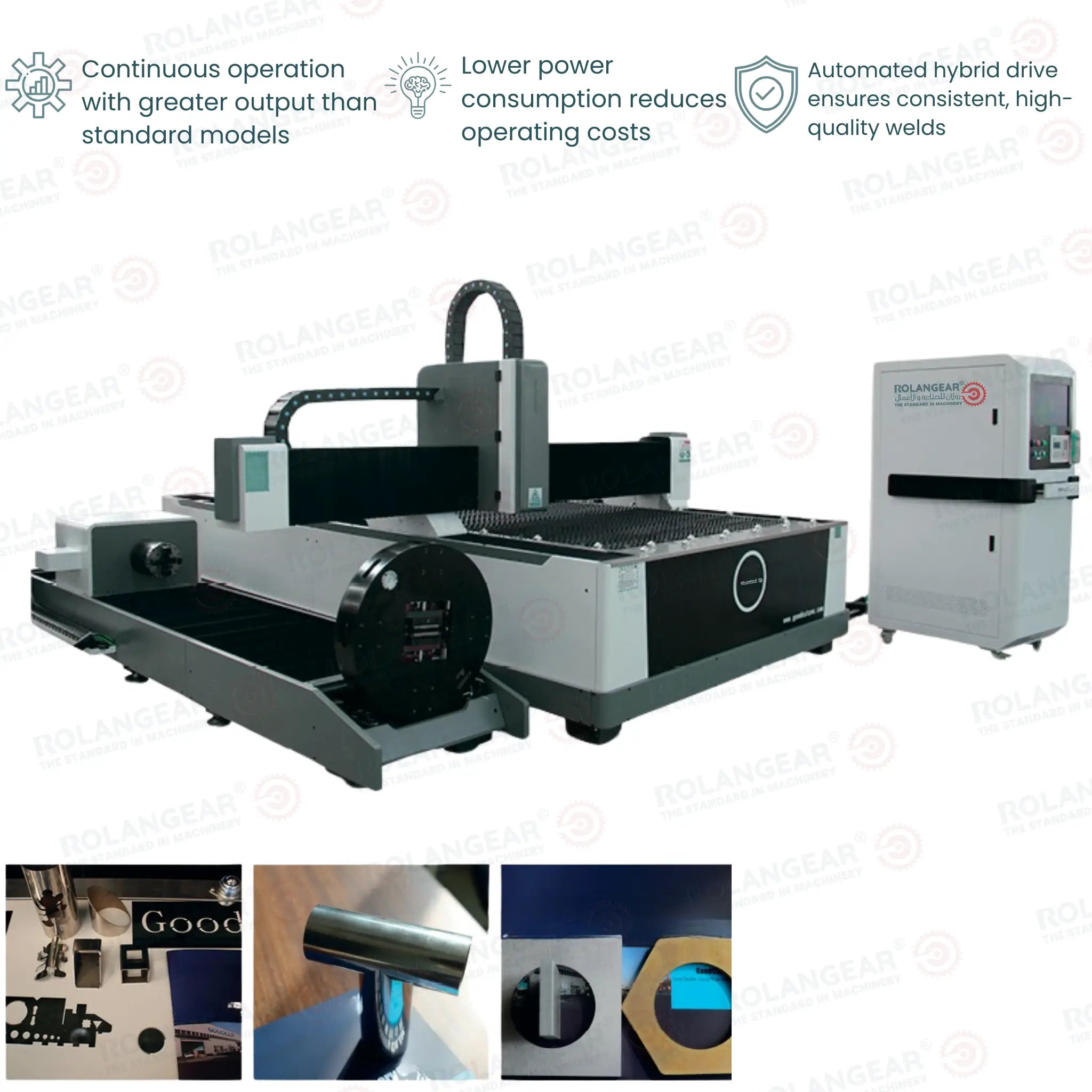Large-Format Pipe Laser Processing System