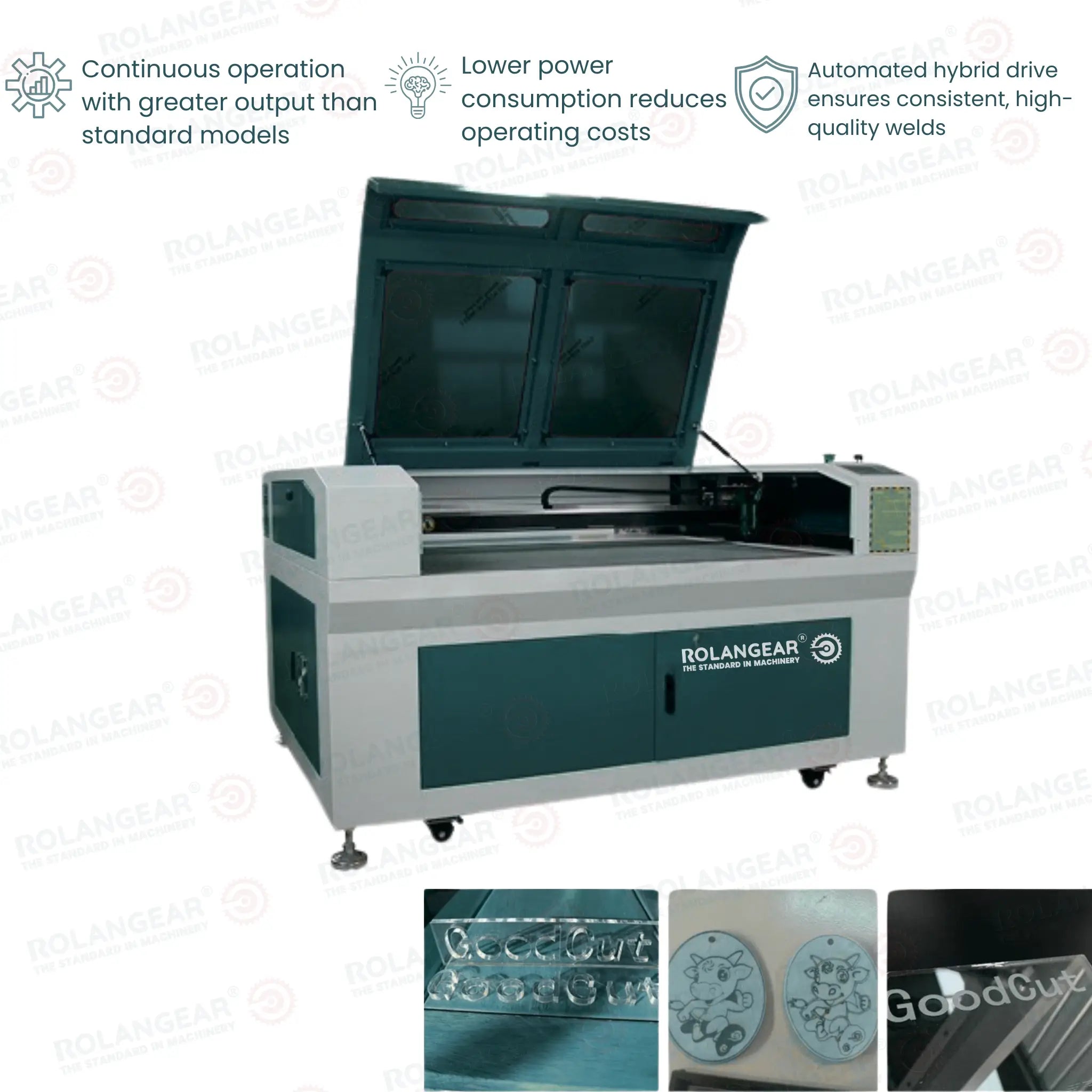 Multi-Head Laser Cuttingand Engraving Machine