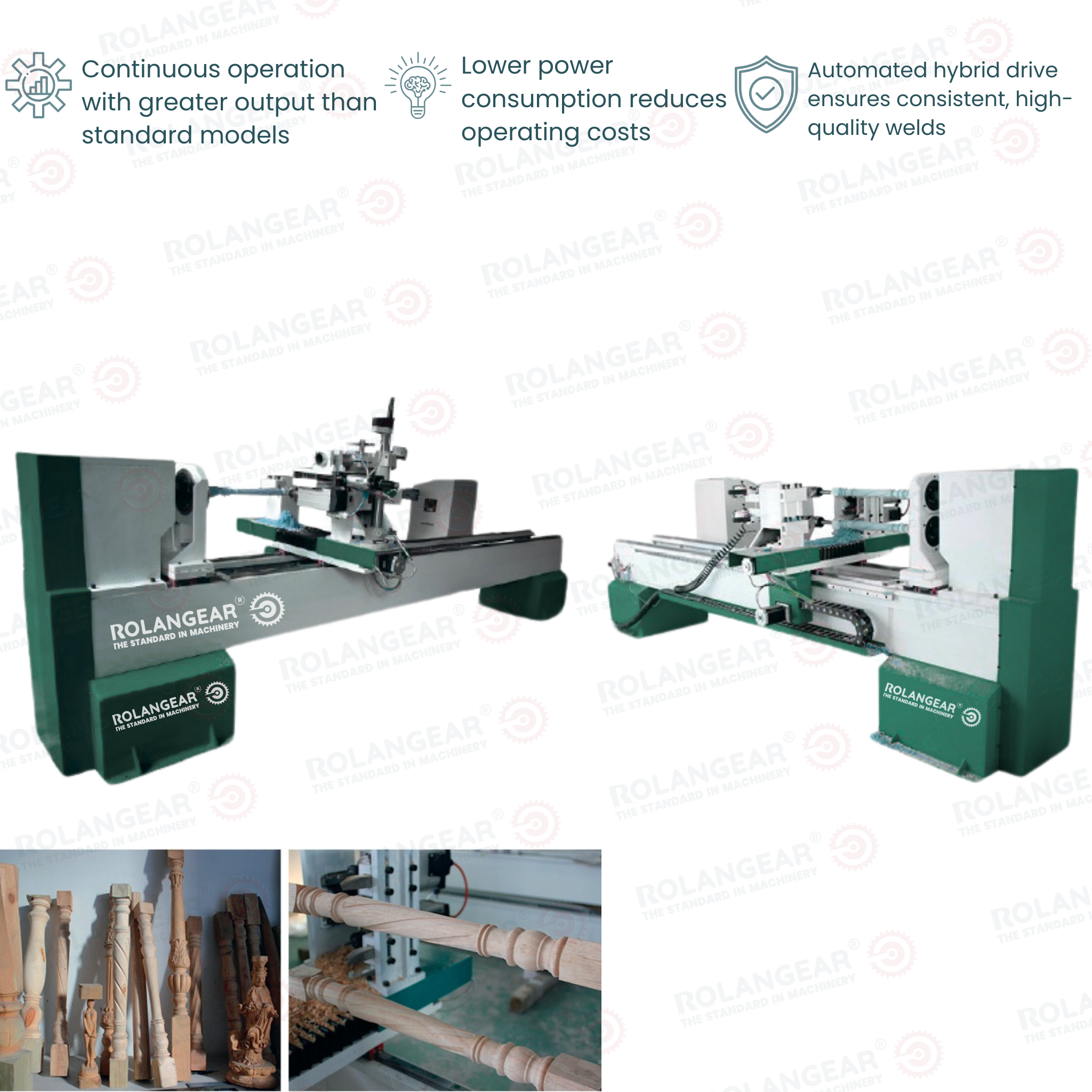 CNCWoodLathewithEngravingSpindle