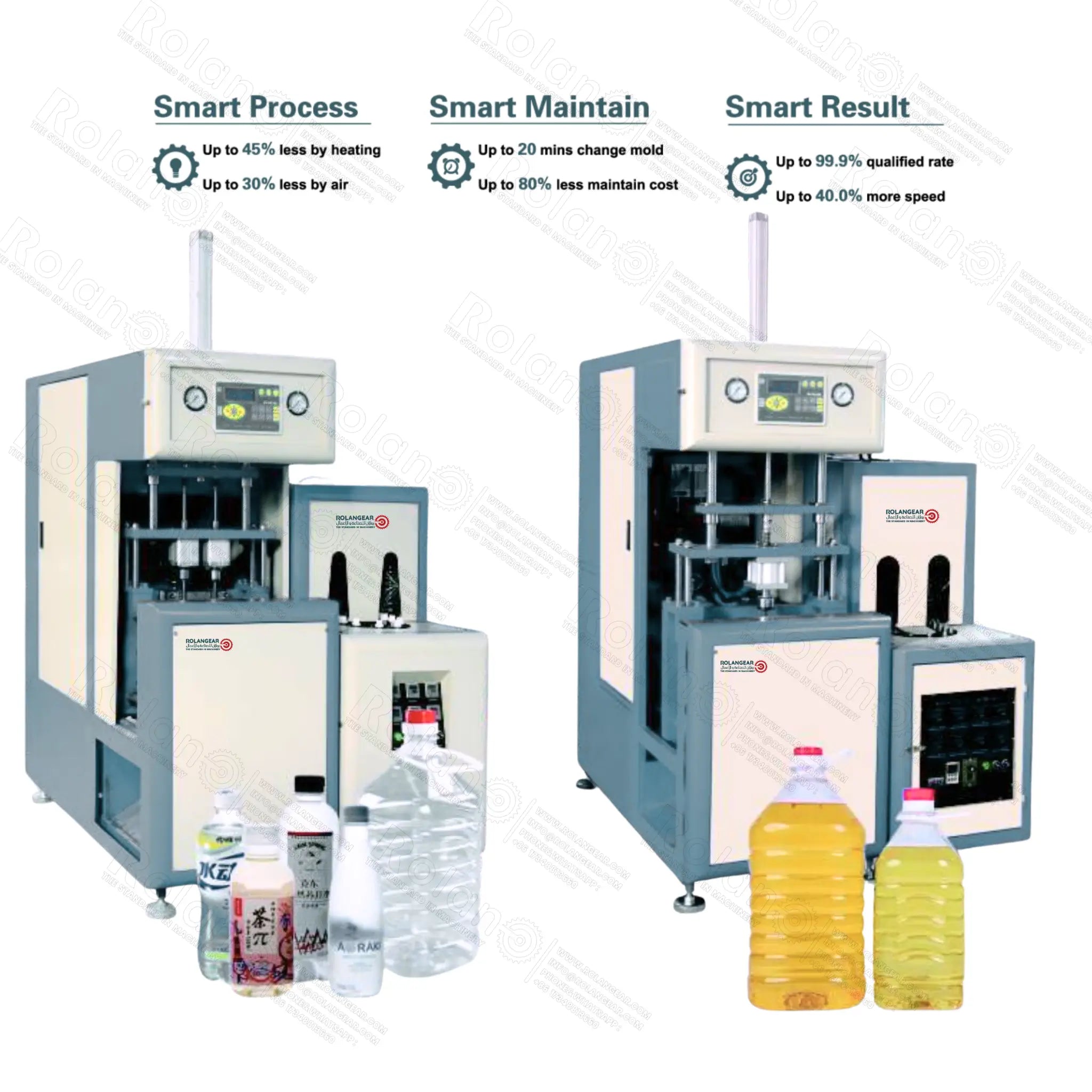 Semi Automatic Bottle Blowing Machine Series