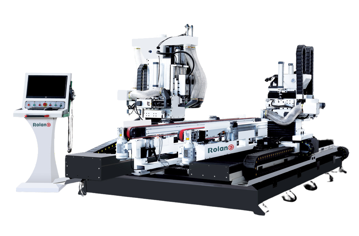 Through-Type Door Lock Hinge Machine
