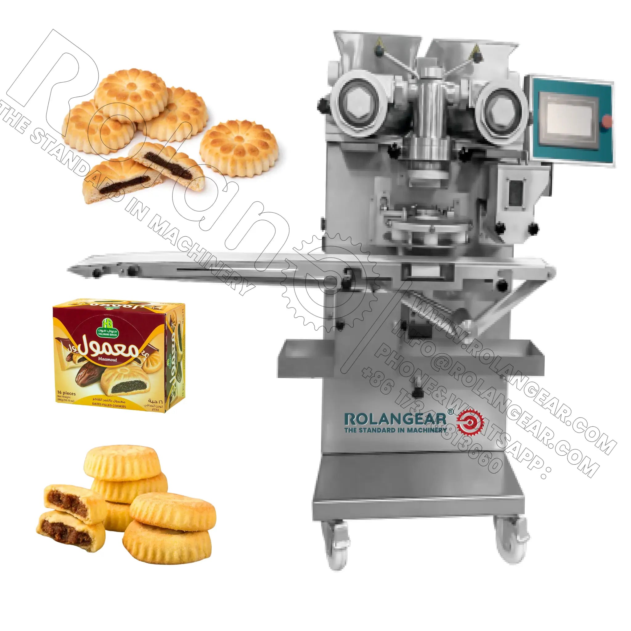 Línea de producción de Maamoul