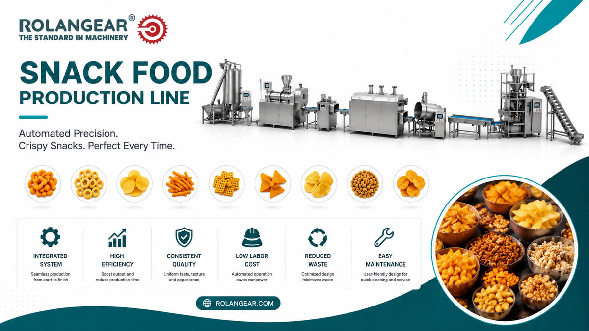 Complete Snack Food Production Line Guide