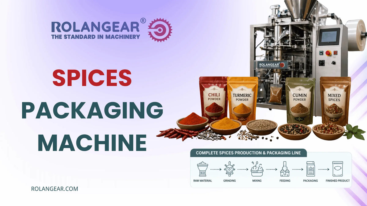 Spices Packaging Machine Types