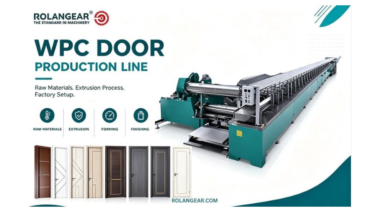 WPC Door Production Line: Raw Materials, Extrusion Process and Factory Setup