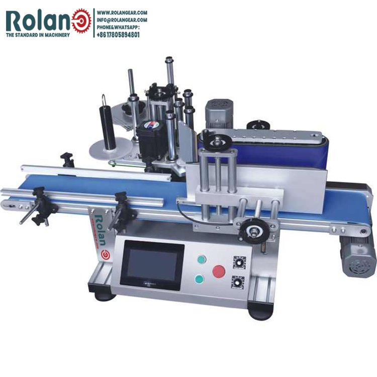 desktop round bottle labeling machine Rolan ⚙