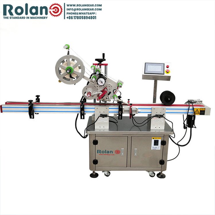 fully automatic desktop flat surface labeling machine Rolan ⚙