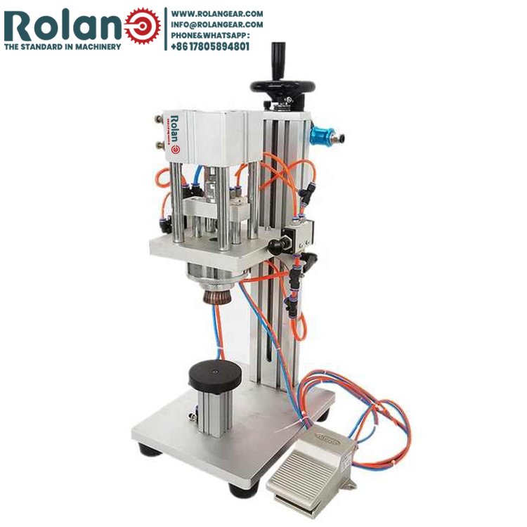 pneumatic perfume crimping machine Rolan ⚙