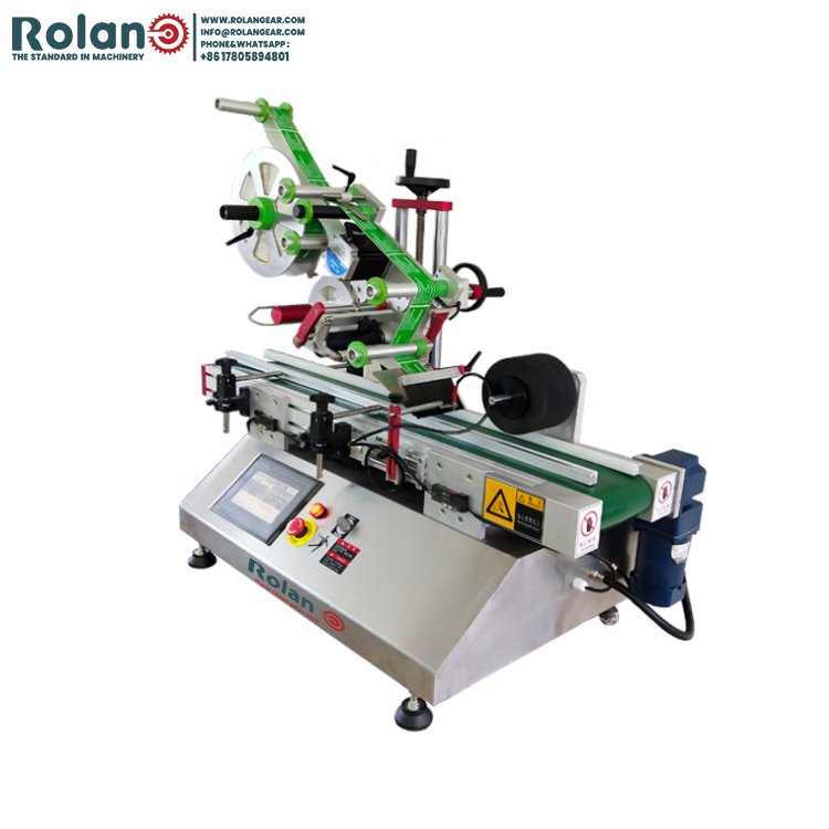 fully automatic desktop flat surface labeling machine Rolan ⚙