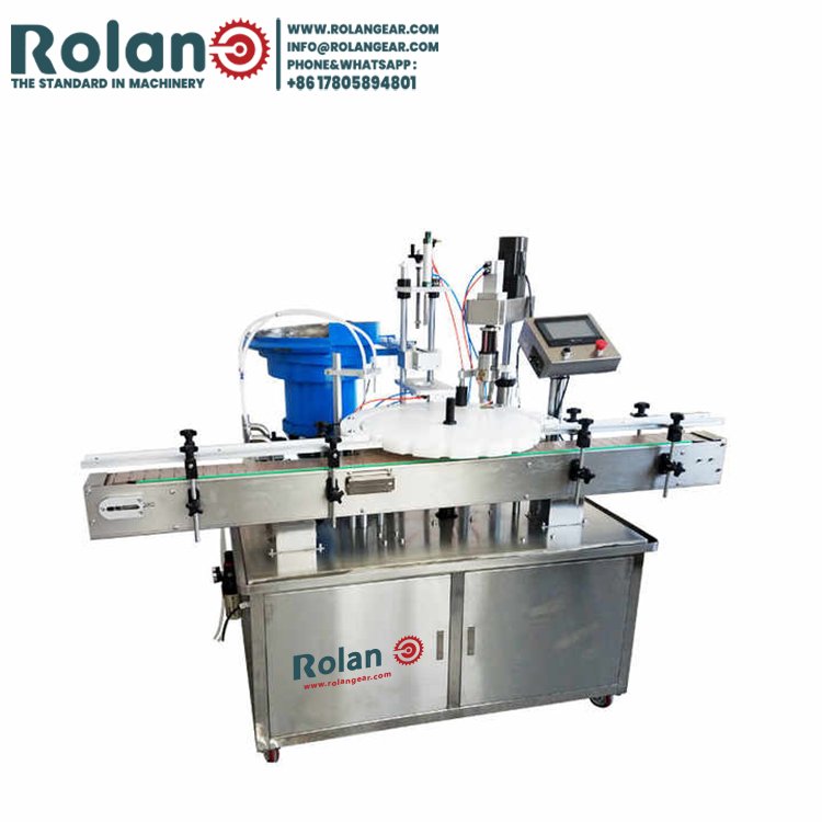 Automatic turntable filling capping machine Rolan ⚙