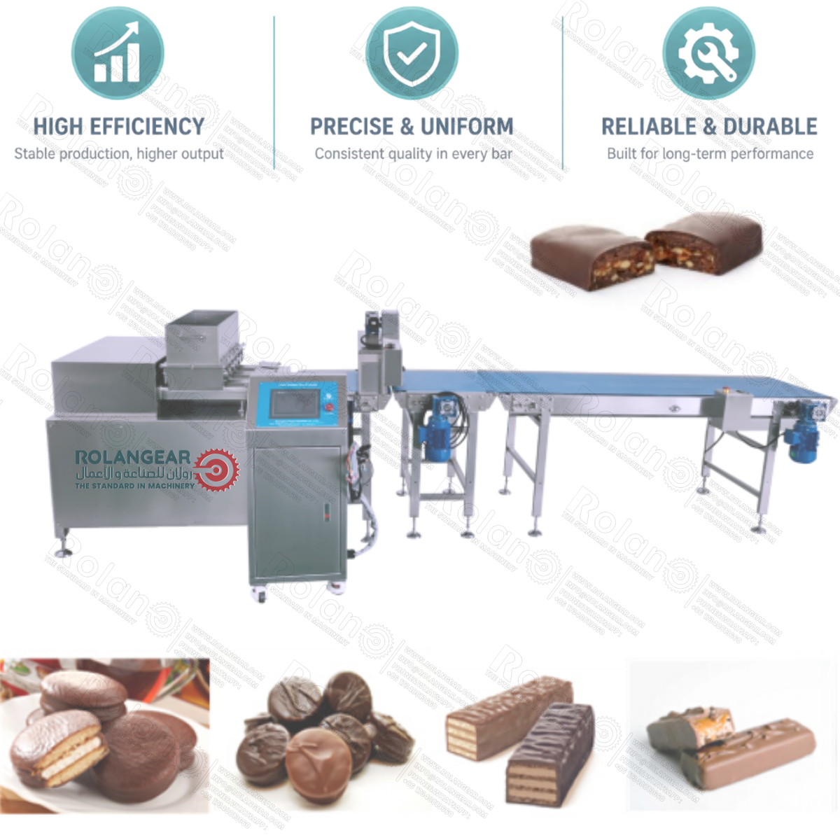 Automatic Protein Bar Production Line