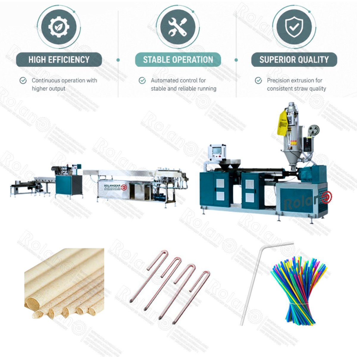 Plastic Straw Production Line