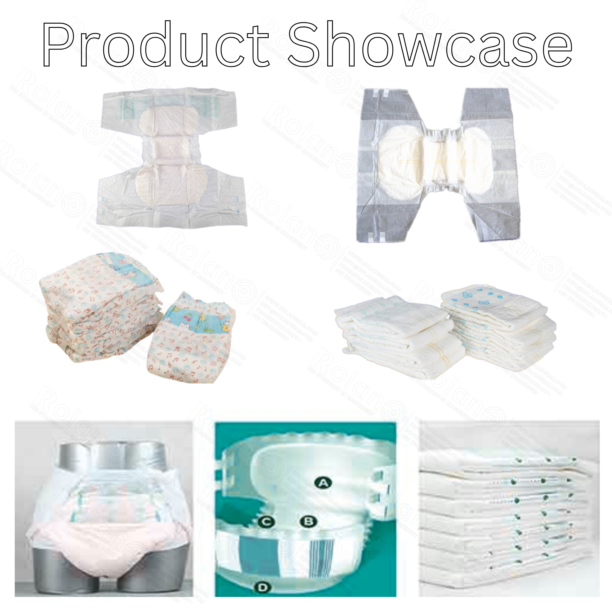 Full Servo Adult Diaper Production Line