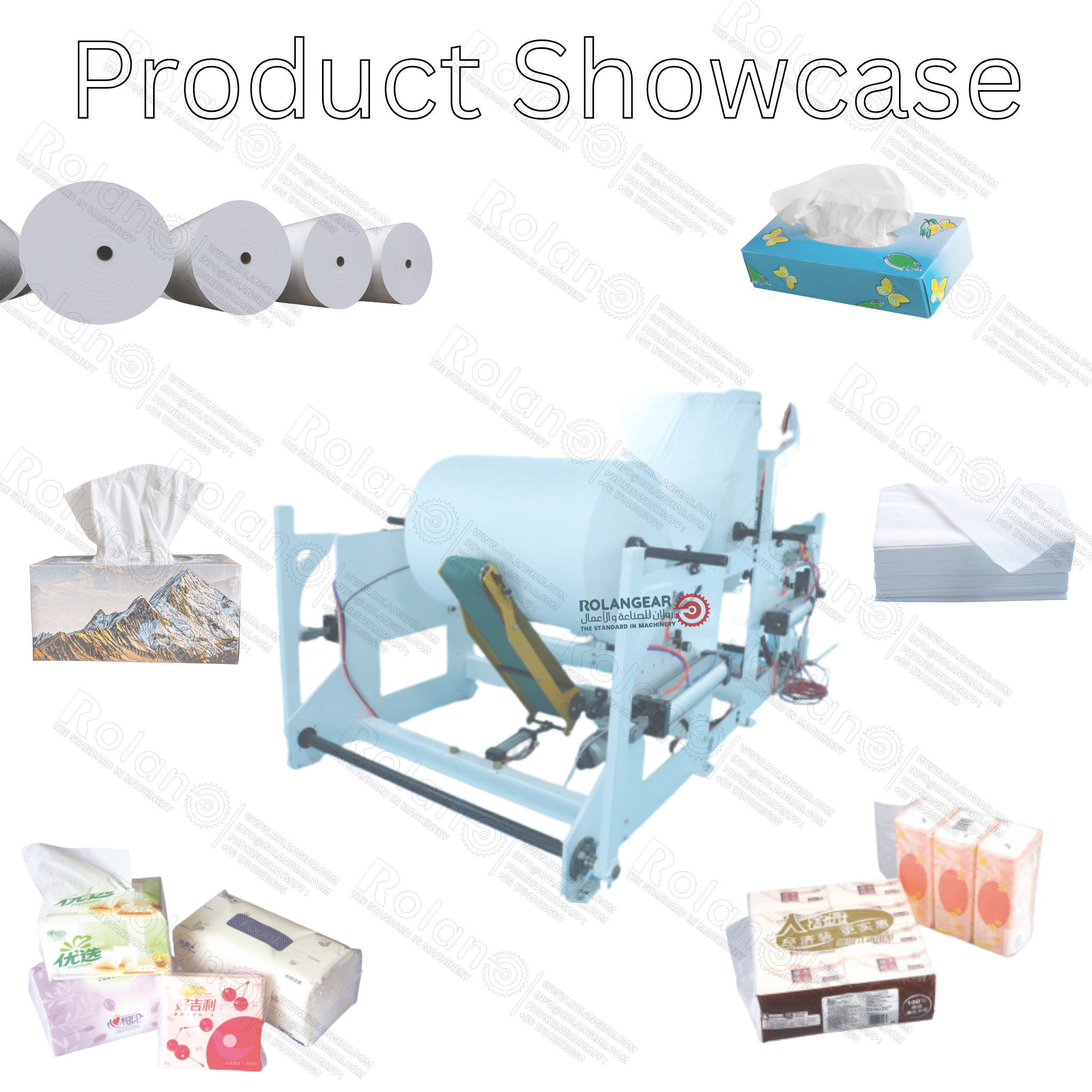 Ten-row Paper Drawing Production Line
