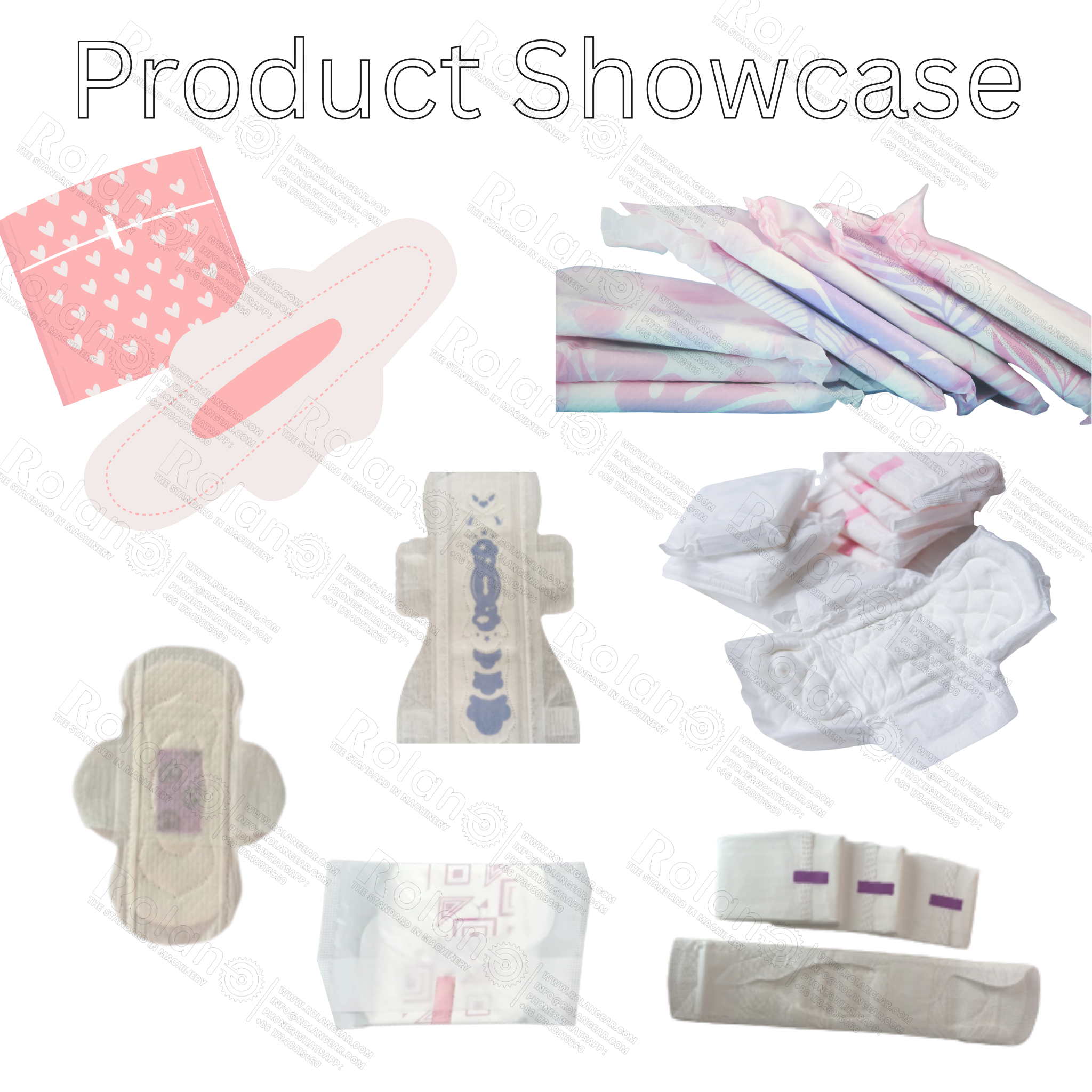 Full Servo Sanitary Napkin Production Line