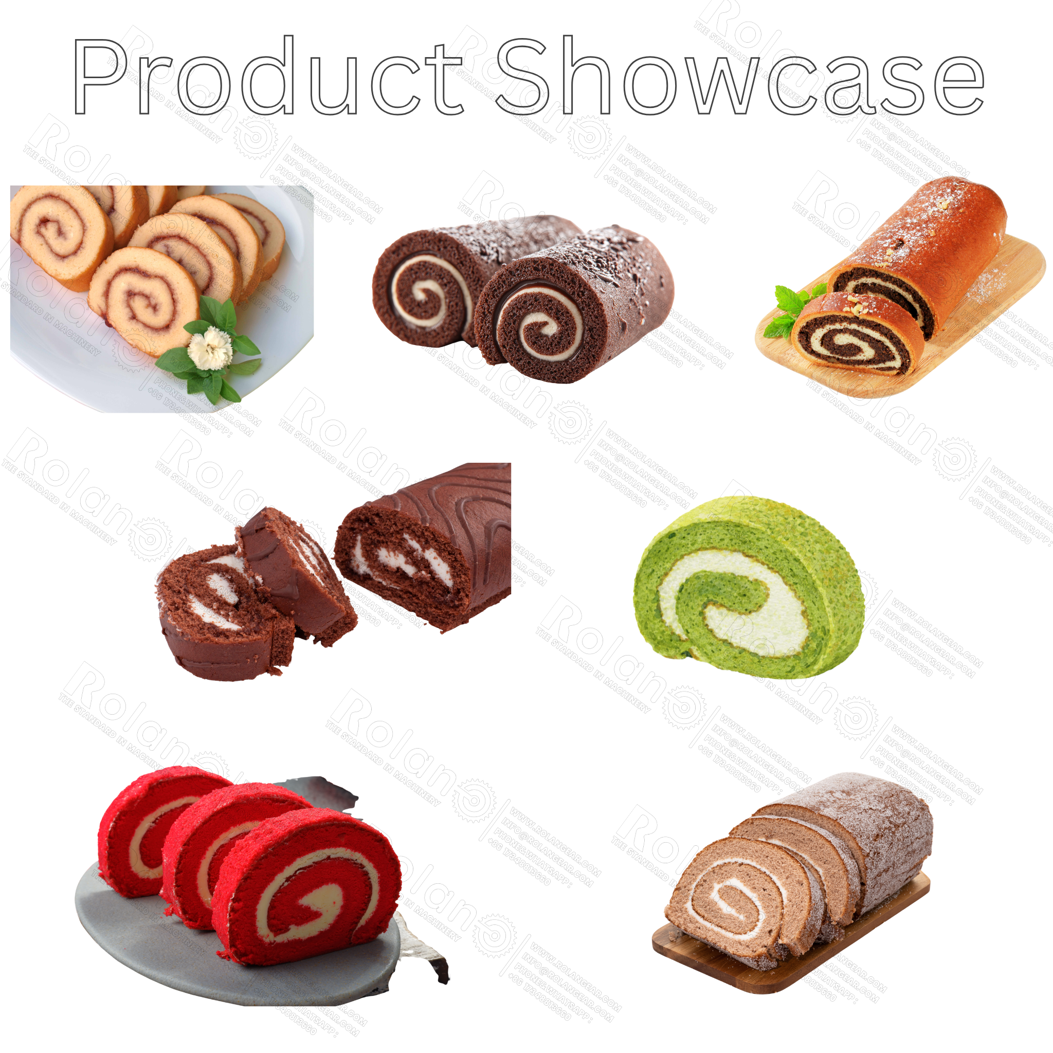 Swiss Roll & Layer Cake Production Line