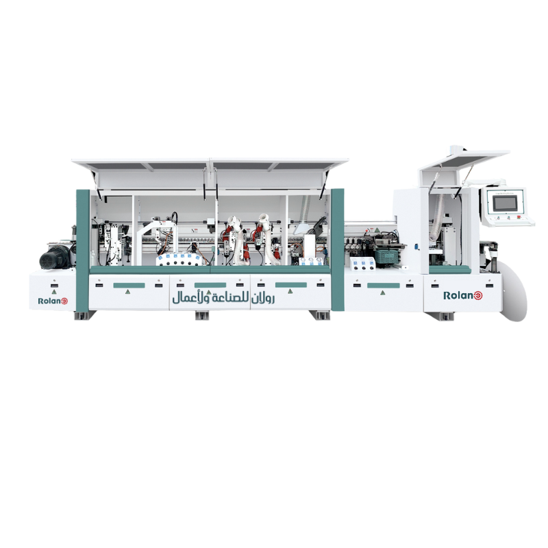Automatic edge banding machine (Pre-Milling+corner rounding)