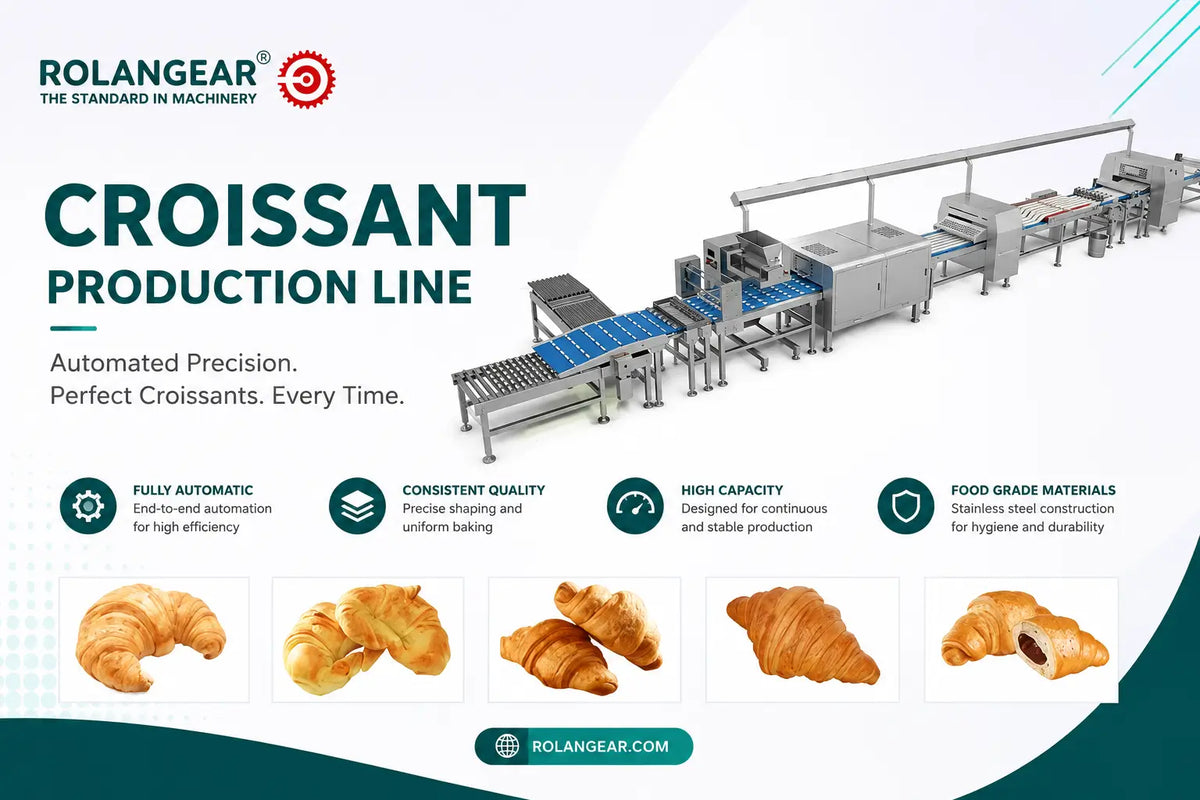 Complete Croissant Production Line