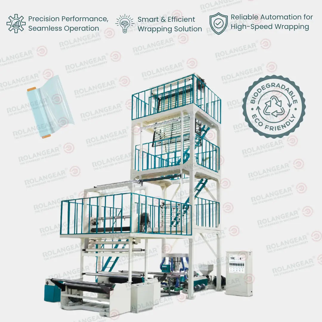 RGT Series Double-layer Co-extrusion Rotary Die Head Film Blowing Machine