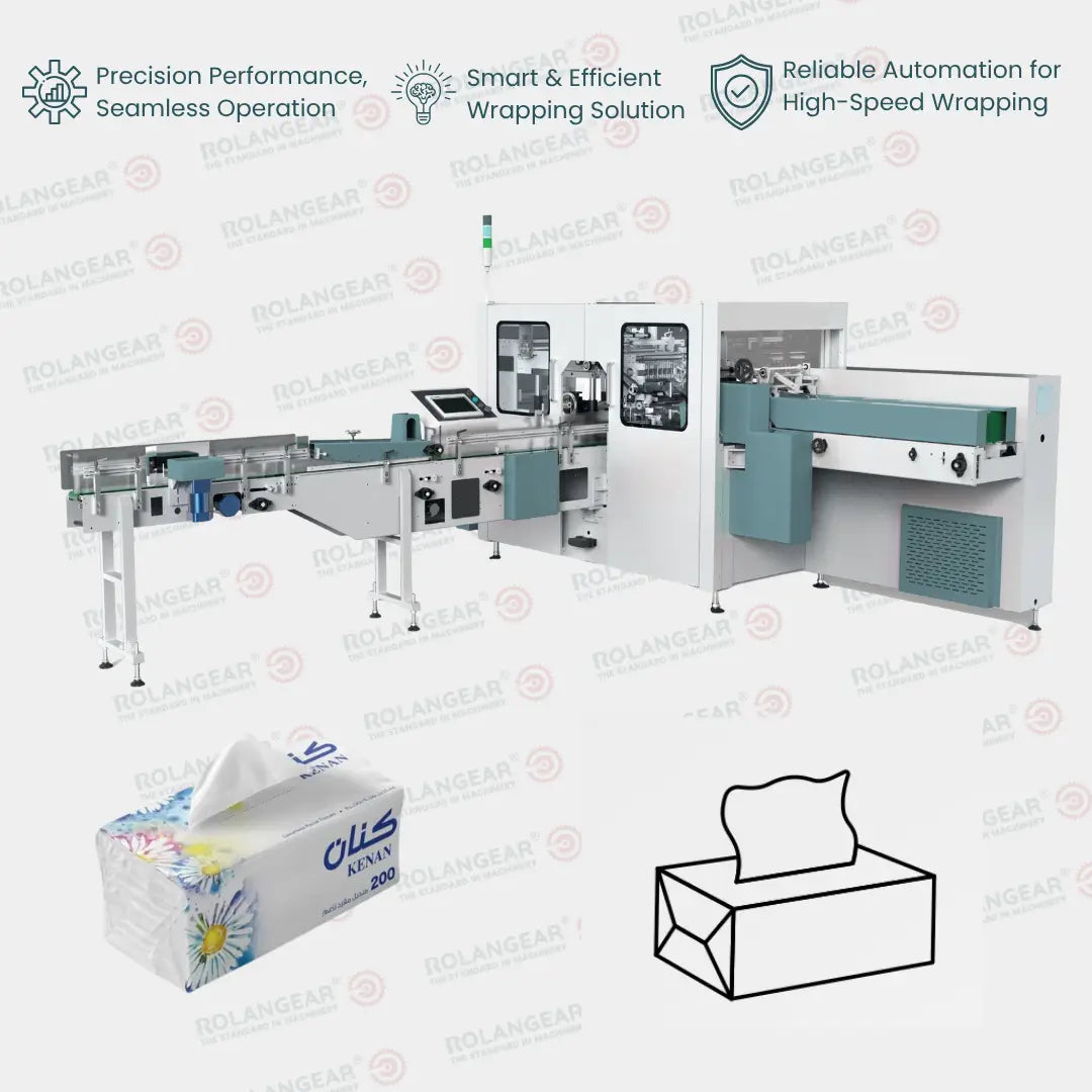 RGT-190A multi servos single tissue máquina envolvedora