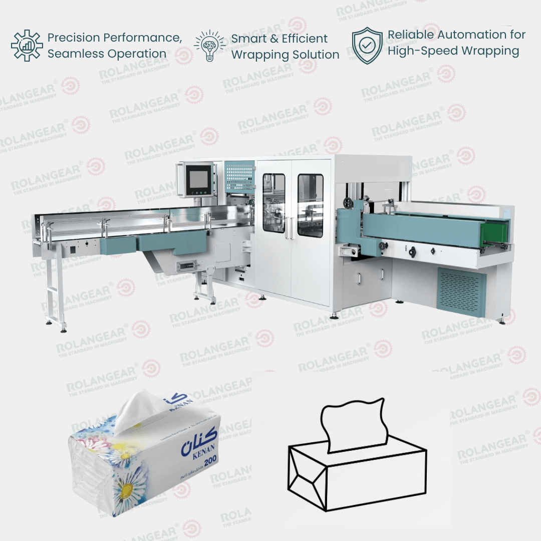 RGT-300 single big size tissue máquina envolvedora