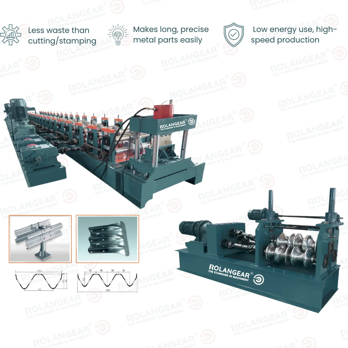RGT-548F Highway Guardrail Production Line