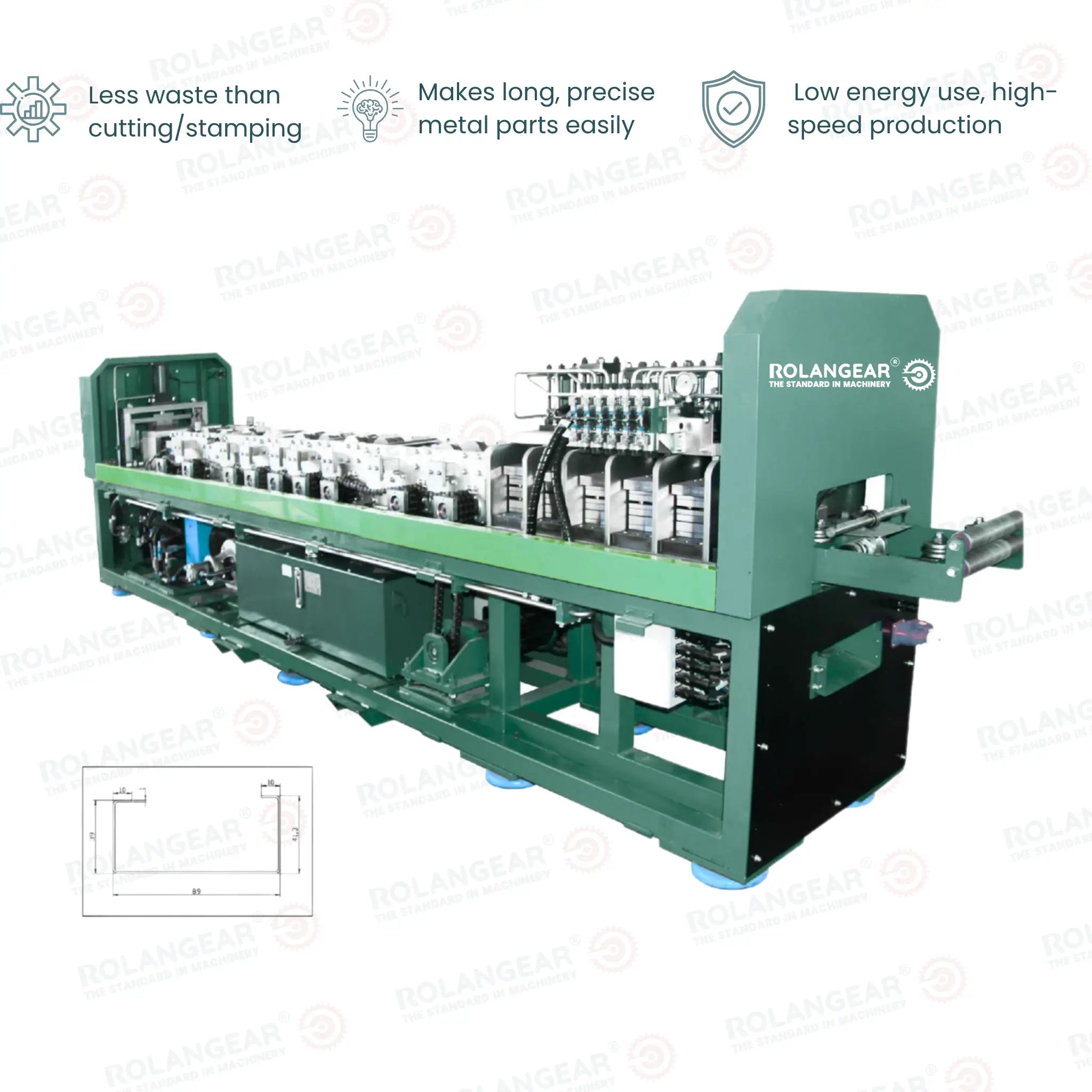 RGT-560F Light Steel Villa Keel Forming Machine